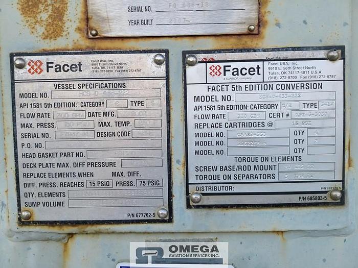 Refurbished Unit #: 17610 - 3,000 Gallon Jet Fuel Truck (2008) Mechanical Meters