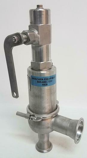 Used GEA Tuchenhagen-Leser 4487.7604-T 4487.7602 Stainless Steel Flow Valve (6836)Z