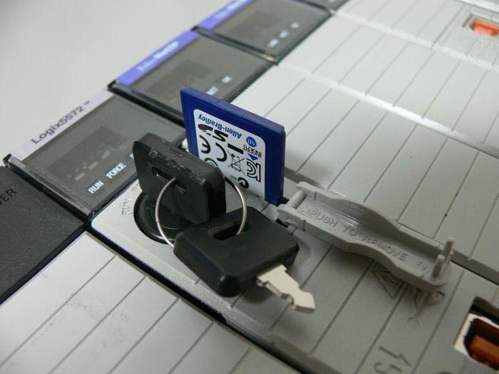 Used Allen Bradley Logix5572 Controller on 10 Slot Chassis w/ EtherNet/IP (x3)