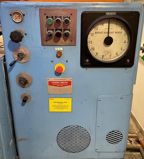 Used 1995 Farrel Model BR Lab banbury mixer