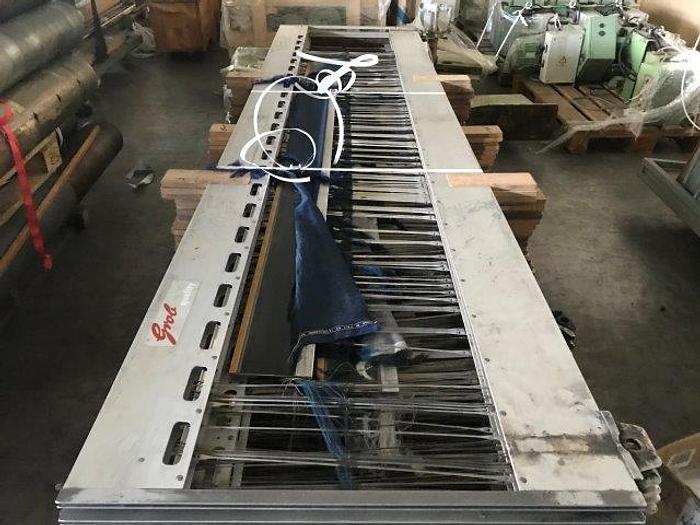 Gebraucht 522 Webschäfte für Dornier Maschinen (teilweise mit Litzen), neuwertig