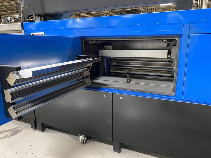 Used 2014 PCS Pultrucoater Powder Coating Solutions, Inc. Substrate Powder Coating Line