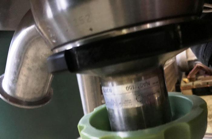 Used Process tank with 100 liter volume