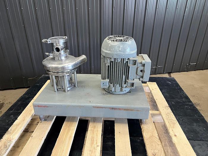 Used USED TRI-BLENDER/HOMOGENIZER, 10 HP, STAINLESS STEEL