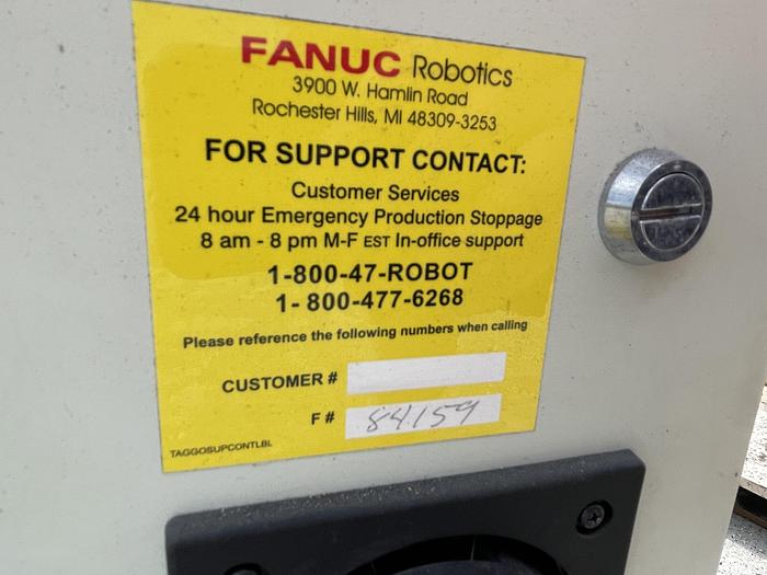 Used FANUC M16iB/20 6 AXIS ROBOT 20 kg X 1667 mm WITH FANUC R30IA CONTROLLER