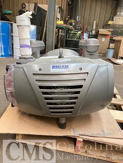 Used 2019 Becker 8 HP Vacuum Pump