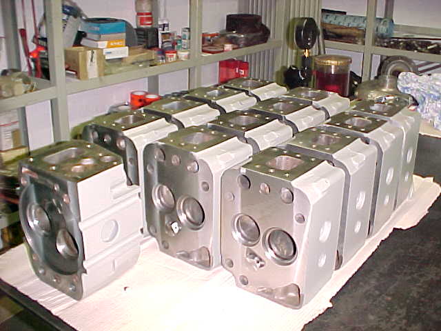 Used CYLINDER HEADS DEUTZ BFM716 RECONDITIONED