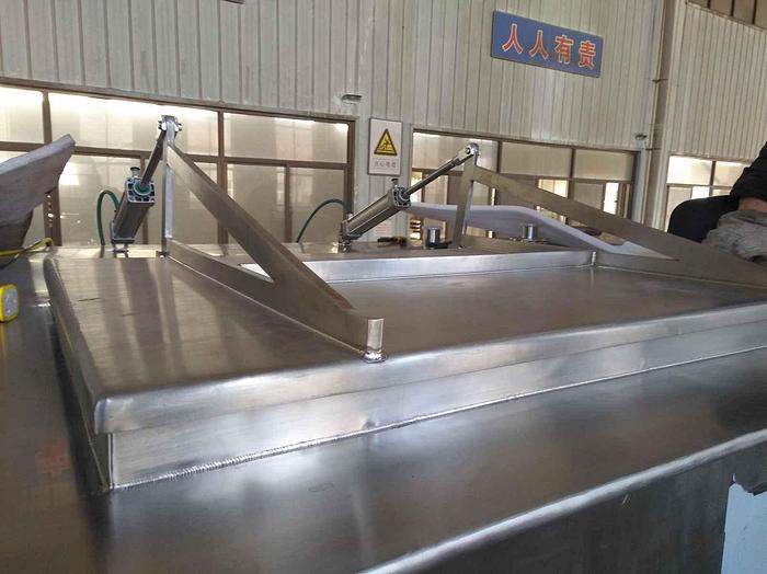 NEW 75 CU. FT. DOUBLE RIBBON BLENDER - S/S - 15 HP