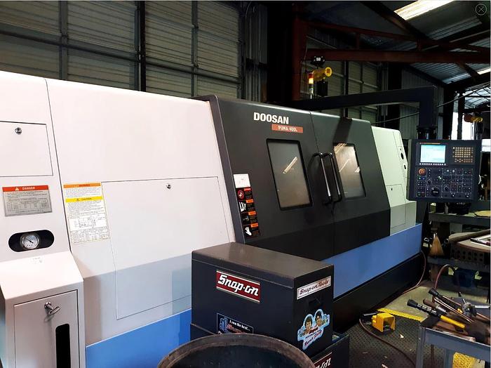 2011 DOOSAN PUMA DOOSAN PUMA 400LC WITH STEADY REST