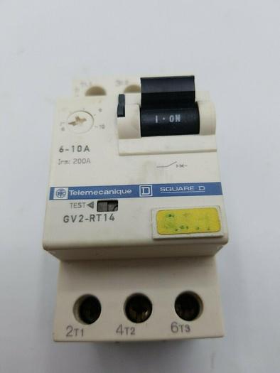 Used Schneider Electric Telemecanique GV2-RT14 Circuit Breaker