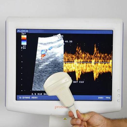 D'occasion ECHOGRAPHE PROSOUND ALOKA SSD-3500SX, ECRAN PLAT, 2 SONDES