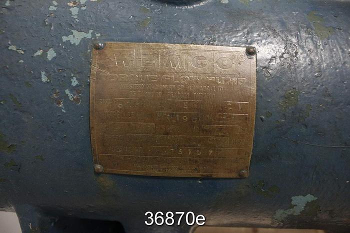 Used Wemco E Torque Flow Pump, 8x6x17L #36870
