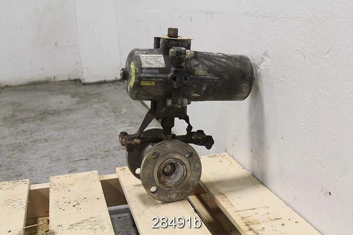 Used Neles Jamesbury 25150TG313600TT 2" Ball Valve #28491