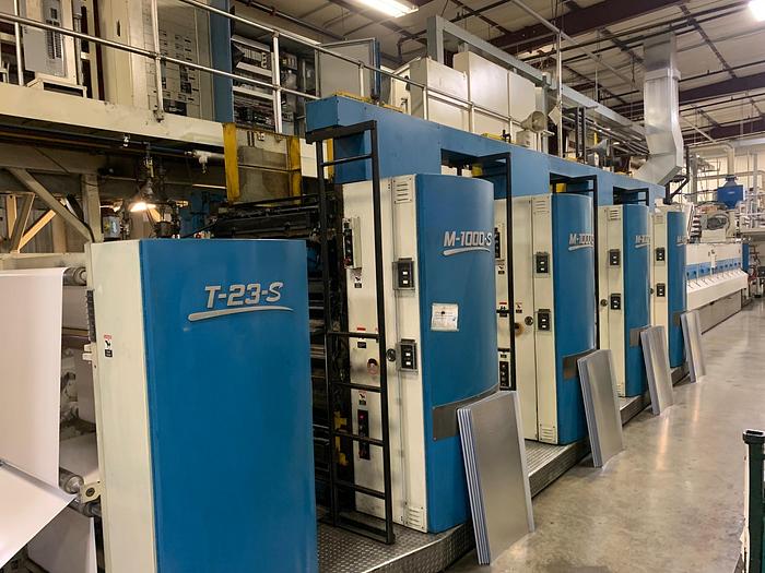Used Heidelberg M1000-S (4) Unit (1) Web Press System + TC3 Folder