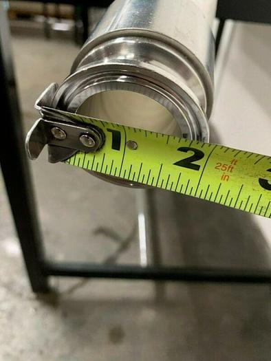 Used AdvantaPure APSW-P-1500 2" x 84" Flexible Silicone Hose 150PSI