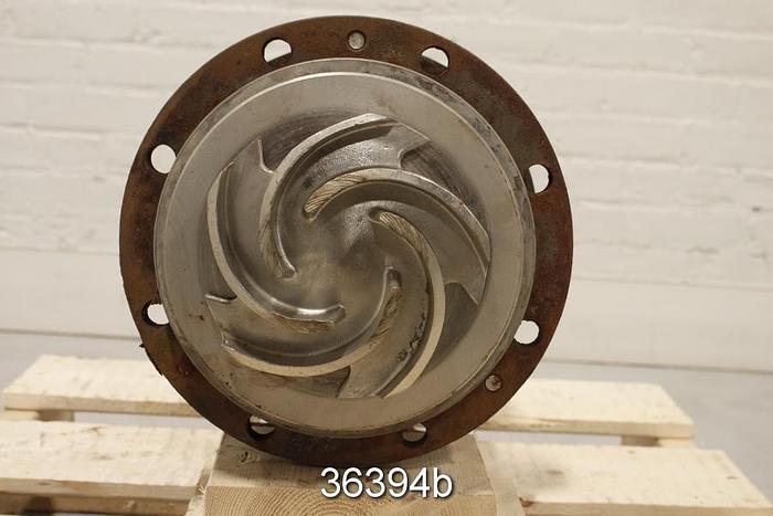 Used Goulds 3196 MTX Pump Power End, 6 Vane 7.25" Diameter #36394