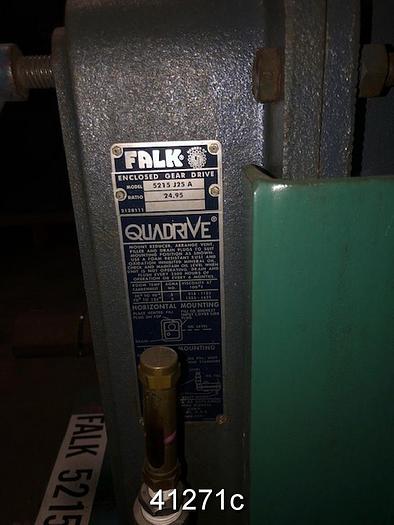 Used Falk Quadrive 5215 J25 A Gear Drive, 24.95/1 Ratio #41271