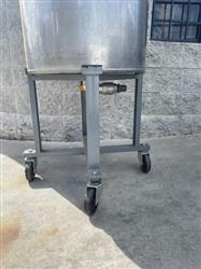 Used Tank, 50 Gallon, S/st, 22" X 32", On Casters #S744570