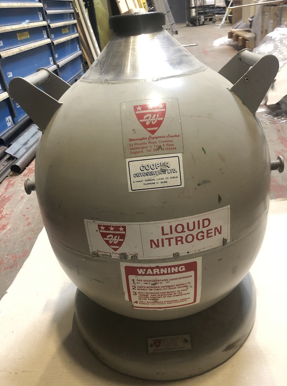 Used 1986 Wessington Cryogenics Ltd.  MSD-25