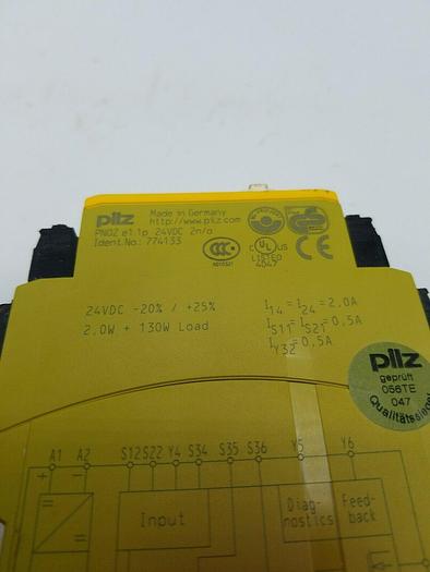 Used Pilz PNOZ E1.1P 24VDC