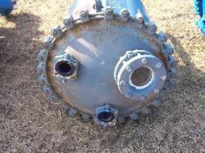 Used Pfaudler approximately 50 gallon glass lined vertical tank