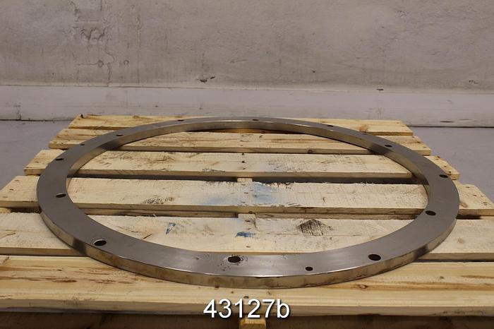 Unused Black Clawson Ultra III  Stainless Steel Pressure Screen Clamp Down Ring #43127