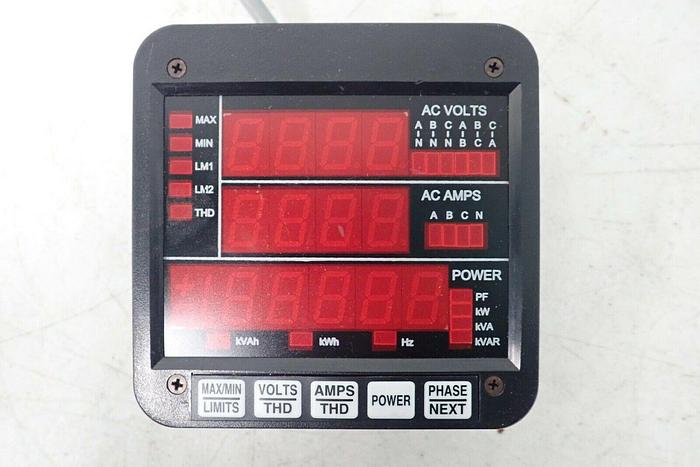 Used Electro Industries Model P-34 Power Meter Display Module