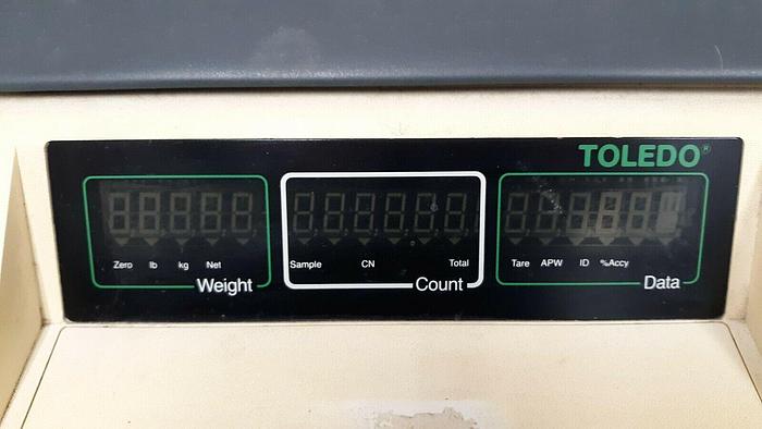 Used Toledo Precision Counting Scale # 3581 25 Lbs Capacity 110V
