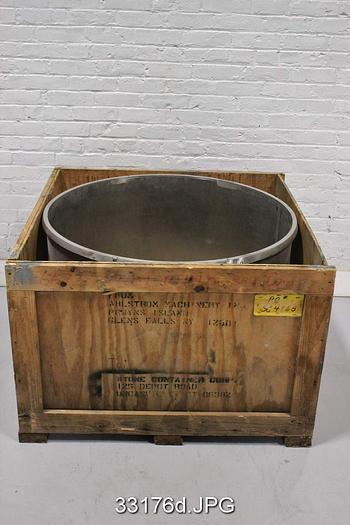 Used Bird 14B Pressure Screen Outer Basket, .062" Holes #33176