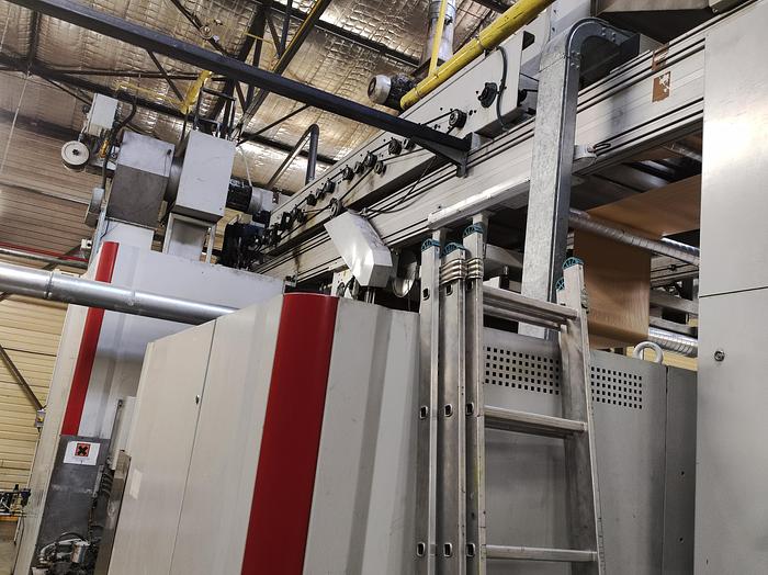 Used (visible in production) 2001 COMEXI  FJ2108 - 8 col. C.I Flexo