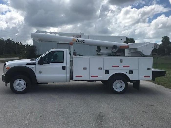 Used 2011 Ford F550 4x4 Altec L37-MH 42ft Bucket Truck - C38025