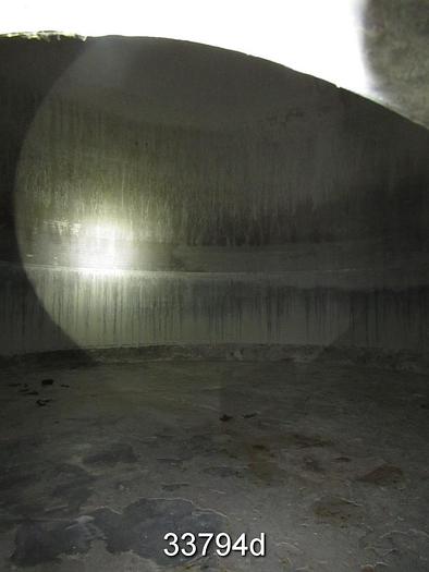 Used Stainless Steel Clay Slurry Tank, 18x15, 38000 Gallons #33794