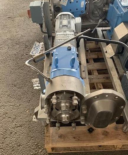 Used Waukesha Model 130 Positive Displacement Pump
