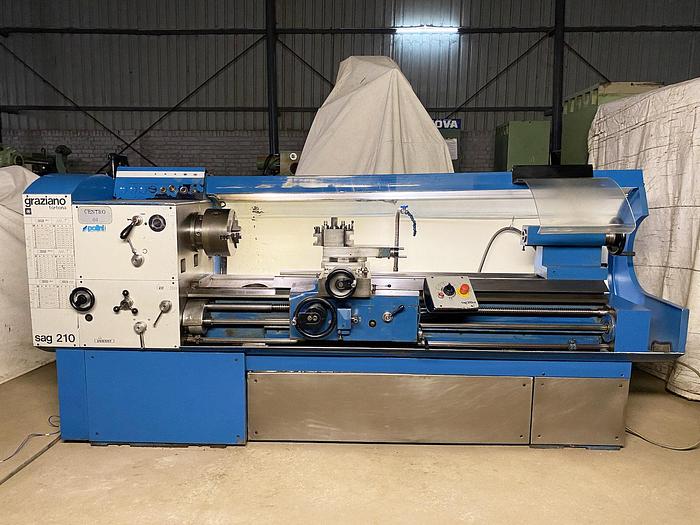 Used Graziano sag 210 Lathe Machine