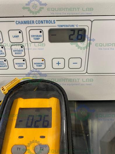 Used Thermo Shandon Cryotome E 77200187 Cryostat Microtome Tissue Sectioning