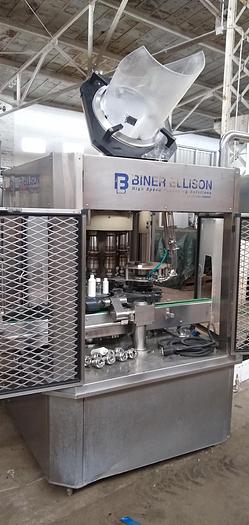 Used Biner Ellison 8 head RC40 capper