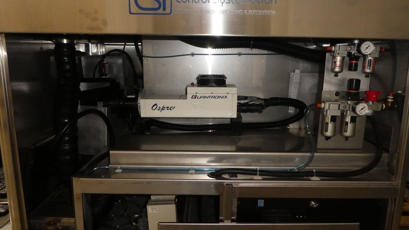 Used CSI Control Systemation F/A LIT Failure Analysis Laser Tool - Quantronix