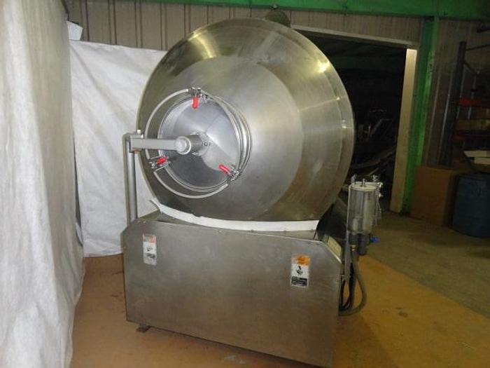 Used Blentech Vacuum Pass-Thru Tumbler; Md#VT-1000; Hydraulic