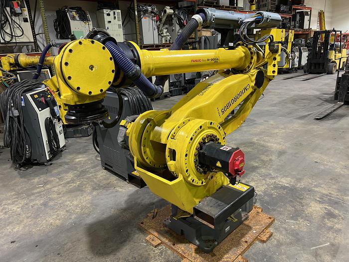 Used FANUC M900iA/260L, CLEANED AND TESED, ONLY 1,453 HOURS