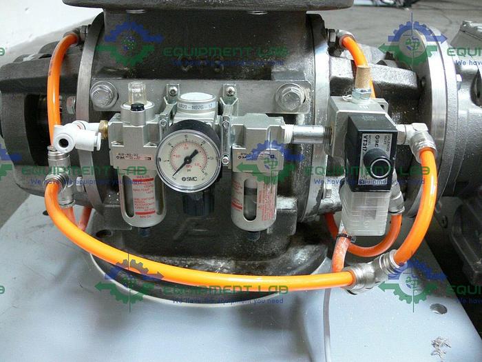 Used Industrial Powder Hopper w/ SEW-Eurodrive SAF67 AM143 Gear Reducer & 1HP Motor