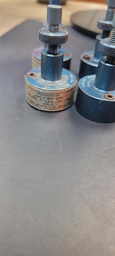 Used LOT OF 4 DANIELS TURRET HEAD UH2-5, FOR CRIMPING TOOL M22520/1-05 (B19)