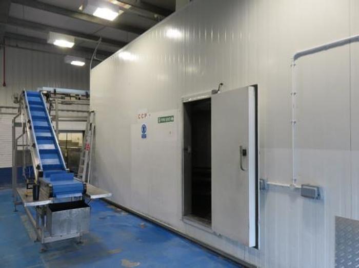 Used EUROTEK 16-TIER SPIRAL FREEZER WITH GRASSO GEA PLANT