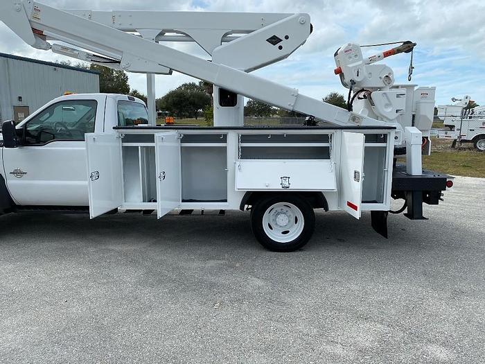 Used 2016 Ford F550 4x4 Versalift VST47I 52ft Material Handler Bucket Truck - 29270