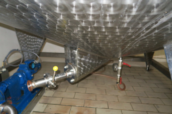 Used AHRENS & BODE 6500l STAINLESS STEEL TANK