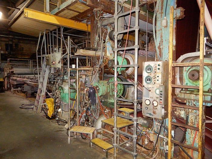 Used 105” (98” TRIM) BELOIT FOURDRINIER PAPER MACHINE 1,050 FPM REF (PM #1)