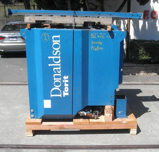 Used Dust Collector, Cartridge, 760 SF, Donaldson Torit, DF02-4, CycloneDust Collector, Cartridge, 760 SF, Donaldson Torit, DF02-4, Cyclone #S741816