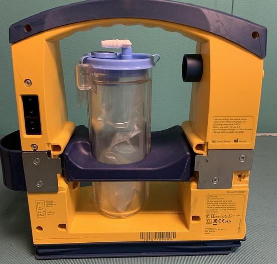 Used LSU Absauggerät Laerdal Suction Unit + Kanister, Vakuumschlauch, Batterie