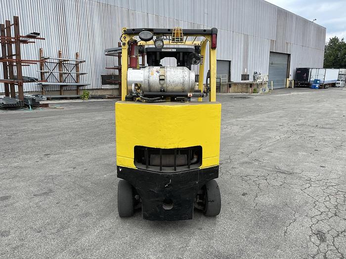 Used 8,000 POUND HYSTER MODEL S80FTBCS MFG. 2013 5,700 HOURS WITH FORKS