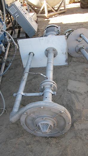 Used Pump, Sump, 15 HP, Clow, 316 S/st, 40 GPM (2) #S623701