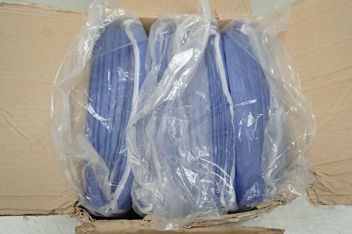 Used International Enviroguard FS2065B Denim Blue Soft Scrub Shirt, Size 4XL, 50 Each